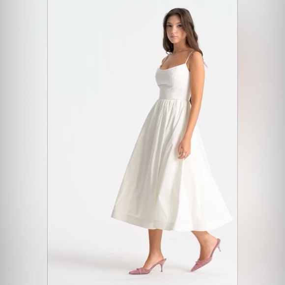 HOUSE OF CB 'Lolita' Ivory Corset Sundress NWOT - Picture 6 of 16